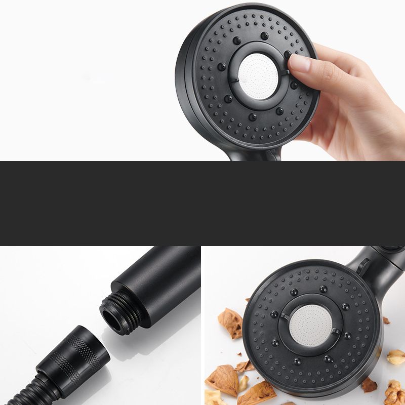 BowLift | Round Shower Head Plastic Modern Shower Head with Adjustable Spray Pattern