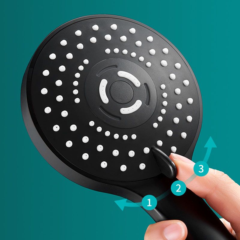 BowLift | Plastic Hand Shower Adjustable Spray Pattern Hand Shower with Round Shape