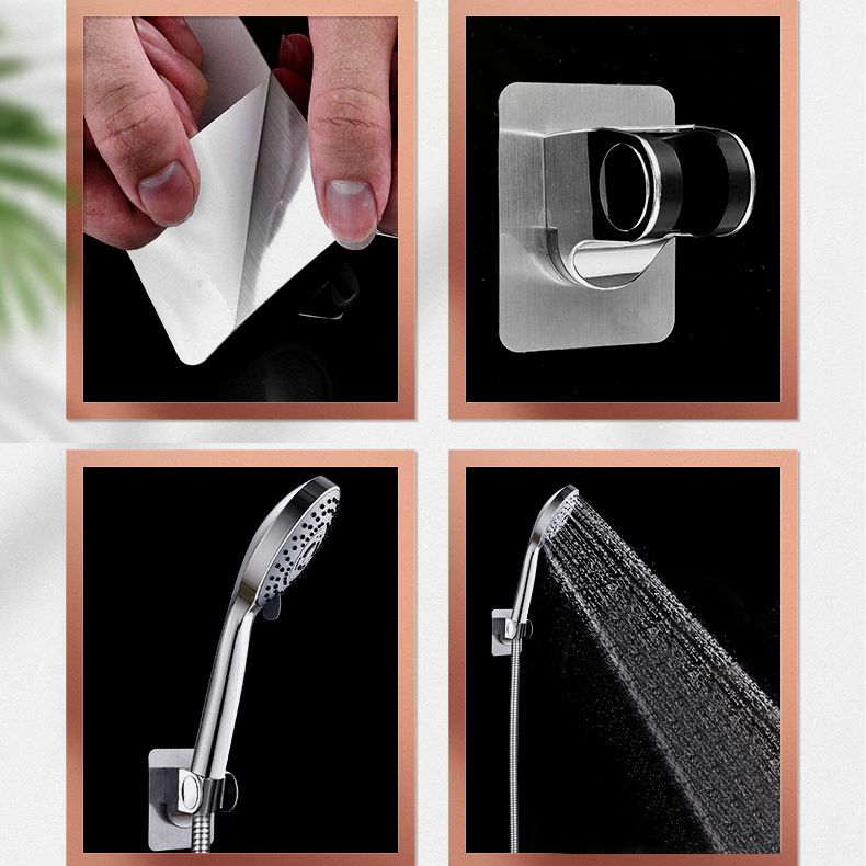 BowLift | Round Shower Head Plastic Shower Head with Adjustable Spray Pattern