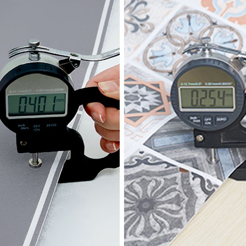 BowLift | 4 mm thick PVC flooring Living Spaces Smooth Peel & Stick Vinyl Flooring