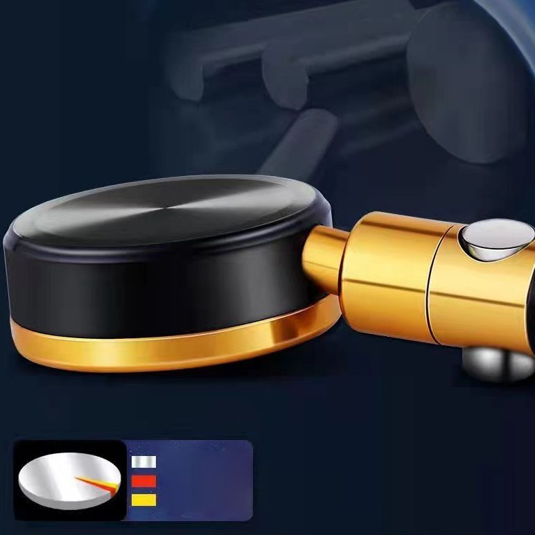 BowLift | Luxurious Shower Head Color Block Adjustable Water Flow Round Handheld Shower