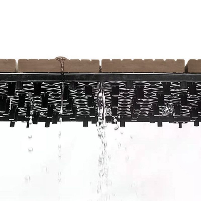 BowLift | 12" X 12" Deck/Patio floor tiles 4-Slat Square for outdoor patio tiles