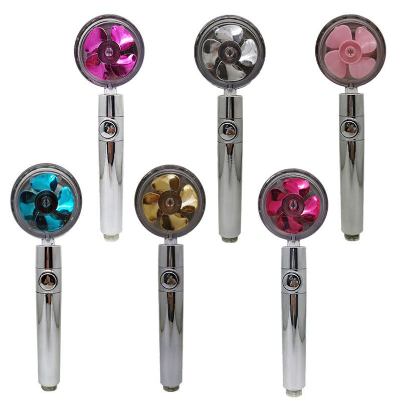 BowLift | Contemporary Handheld Supercharged Showerhead Round Spray Head