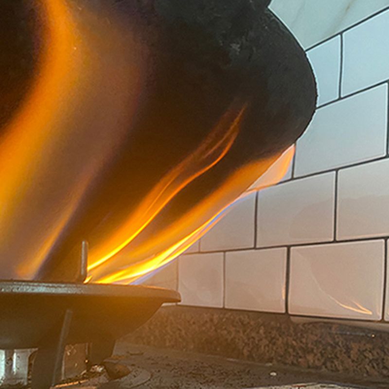 BowLift | Hexagon Wall Tile Fat Resistant Steel and Kitchen Paper Wallpaper