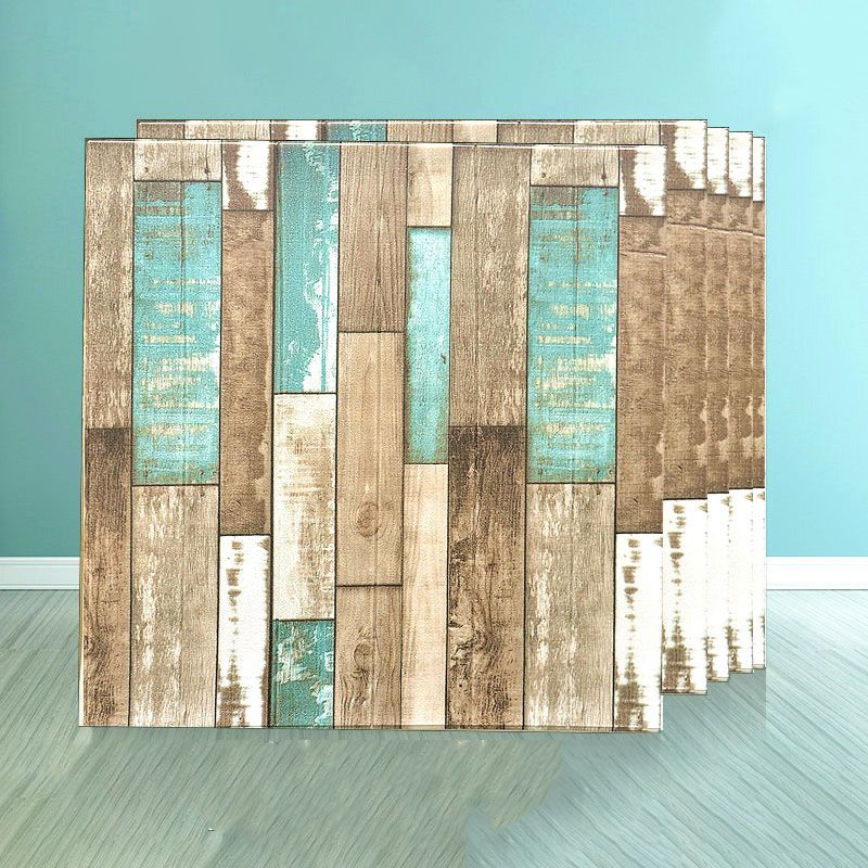 BowLift | Farmhouse Wall Plank 3D Brick Bedroom and Living Room Wall Panel Set of 10