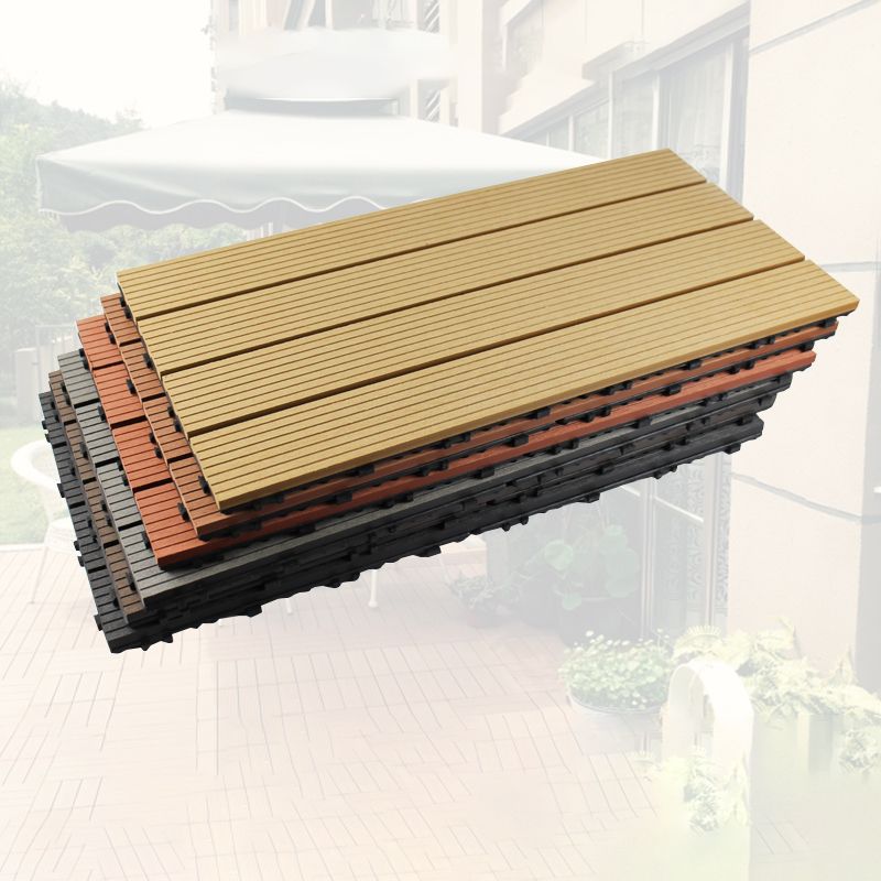 BowLift | 12" X 24" Deck/Pavement Floor Tiles 4-Slat Decking Tiles