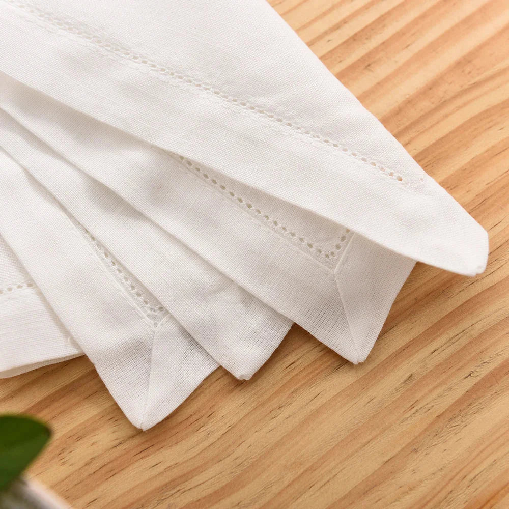 12pcs Linen Party Table Cloth Dinner Napkin Restaurant Napkins | Bowlift