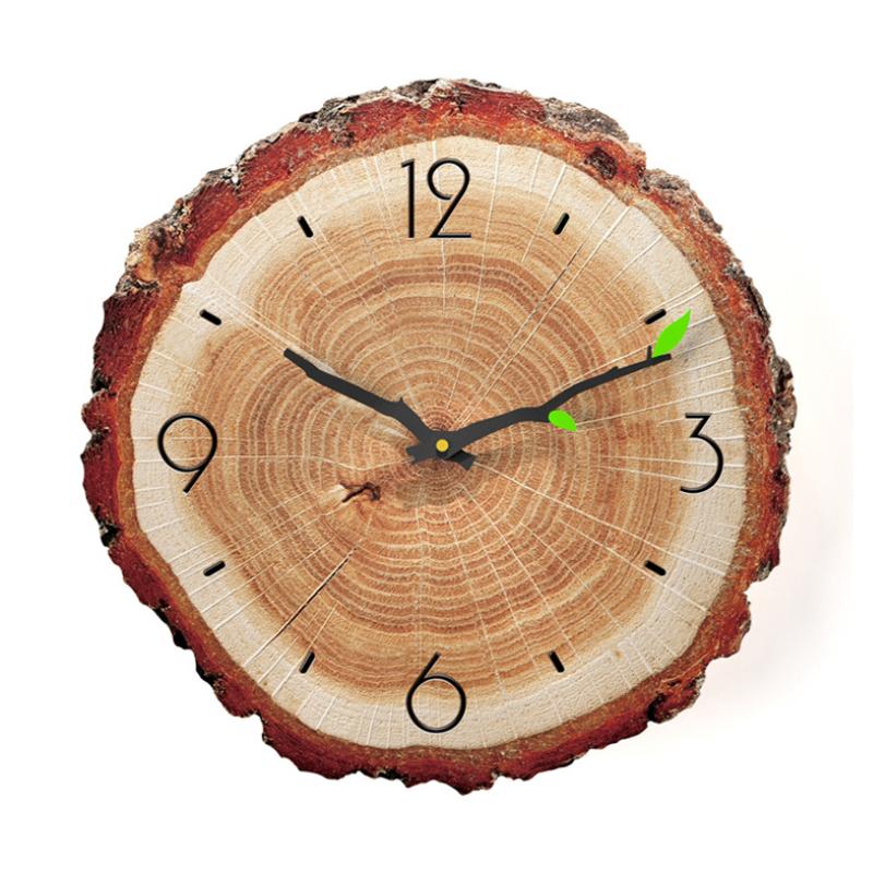 BowLift | Wooden Annual Rings Wall Clock