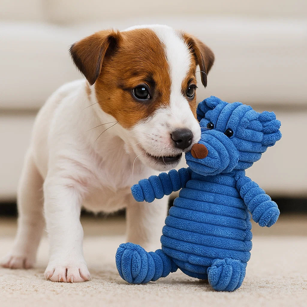 BowLift | Dog Toy Plush Squeaky Chew Animal