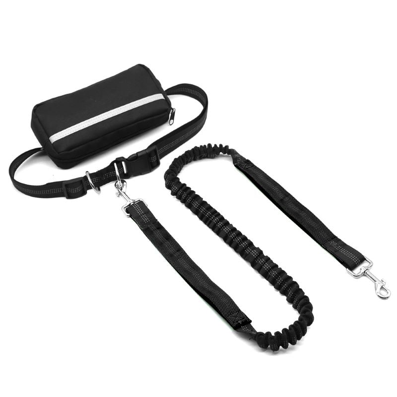 BowLift | Hands Free Dog Leash with Zipper Bag