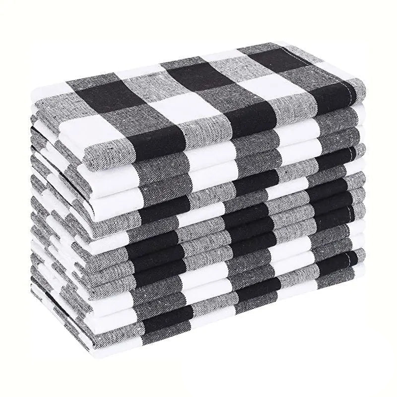 16" Reusable Polyester Tablecloth Napkins Set Thickened Placemats | Bowlift