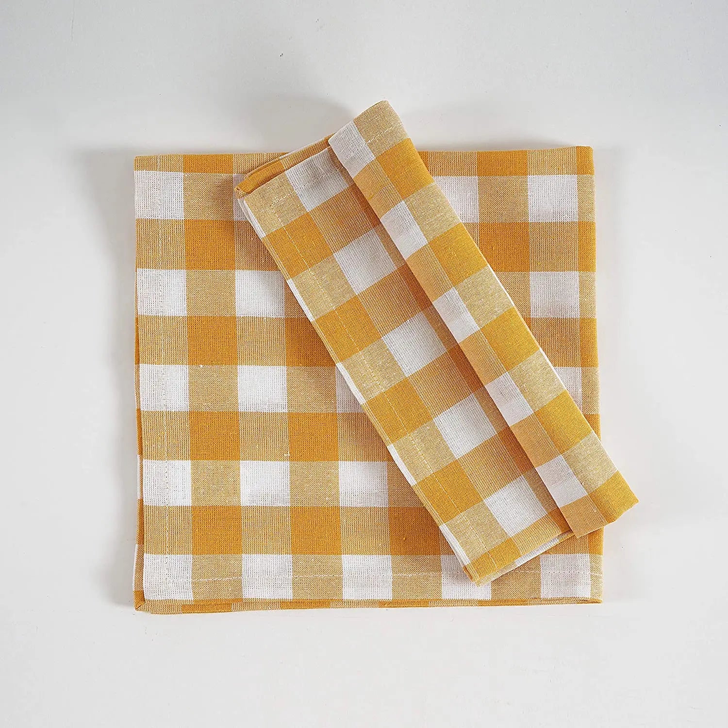 16" Reusable Polyester Tablecloth Napkins Set Thickened Placemats | Bowlift