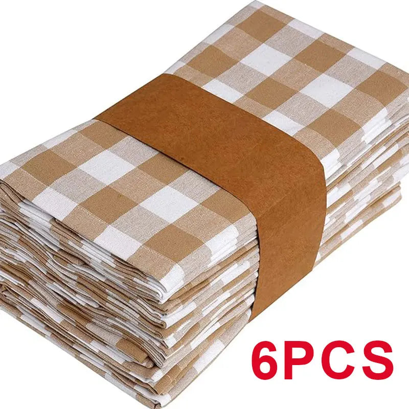 16" Reusable Polyester Tablecloth Napkins Set Thickened Placemats | Bowlift
