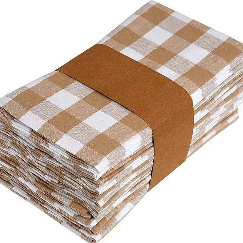 16" Reusable Polyester Tablecloth Napkins Set Thickened Placemats | Bowlift