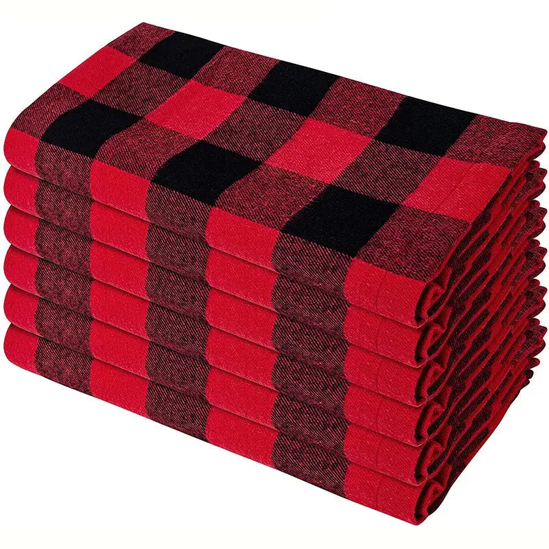 16" Reusable Polyester Tablecloth Napkins Set Thickened Placemats | Bowlift