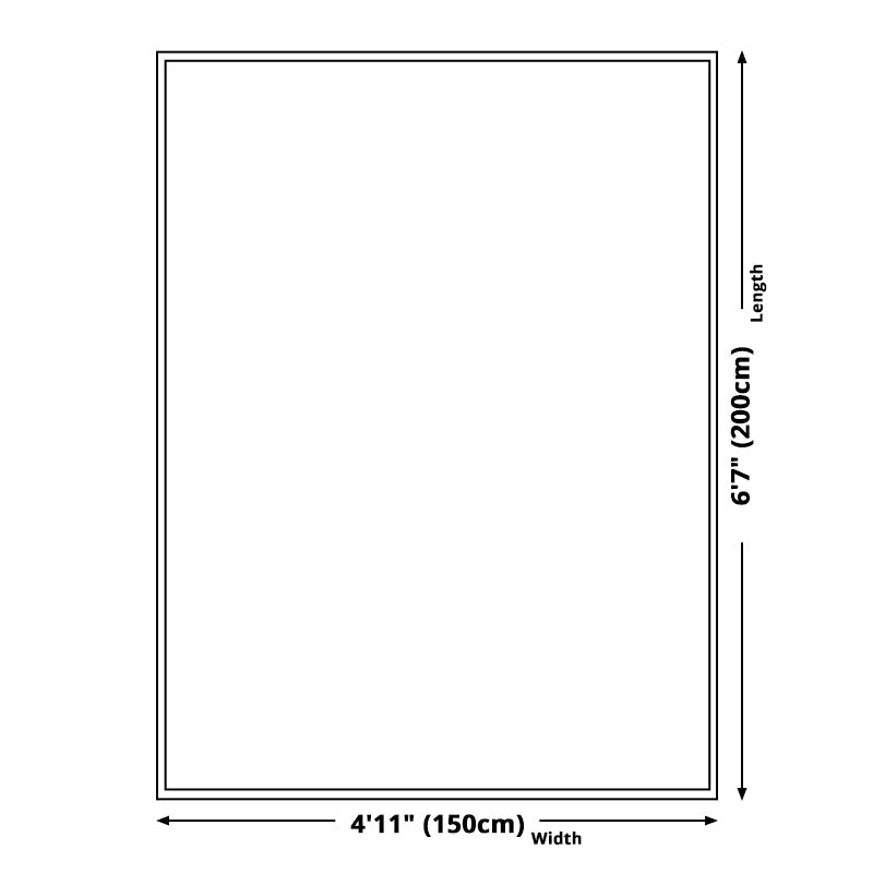 BowLift | Funky Cheetah Pattern Rug Dark Green New Rug Polyester Washable Non-Slip Back Rug for the Living Room