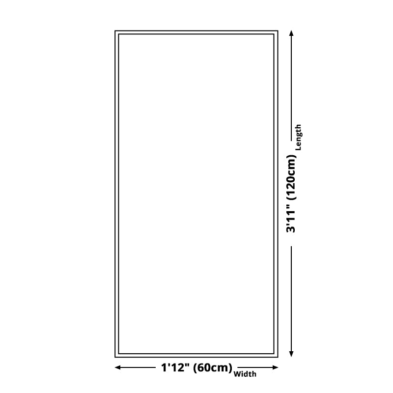 BowLift | Green and Gray Children's Mat Vinyl Cat Mountains Print Carpet Washable Nonslip Back Rug for Children's Room