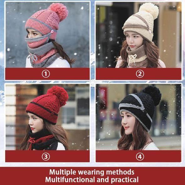 BowLift | 3PCS Women Winter Scarf Set
