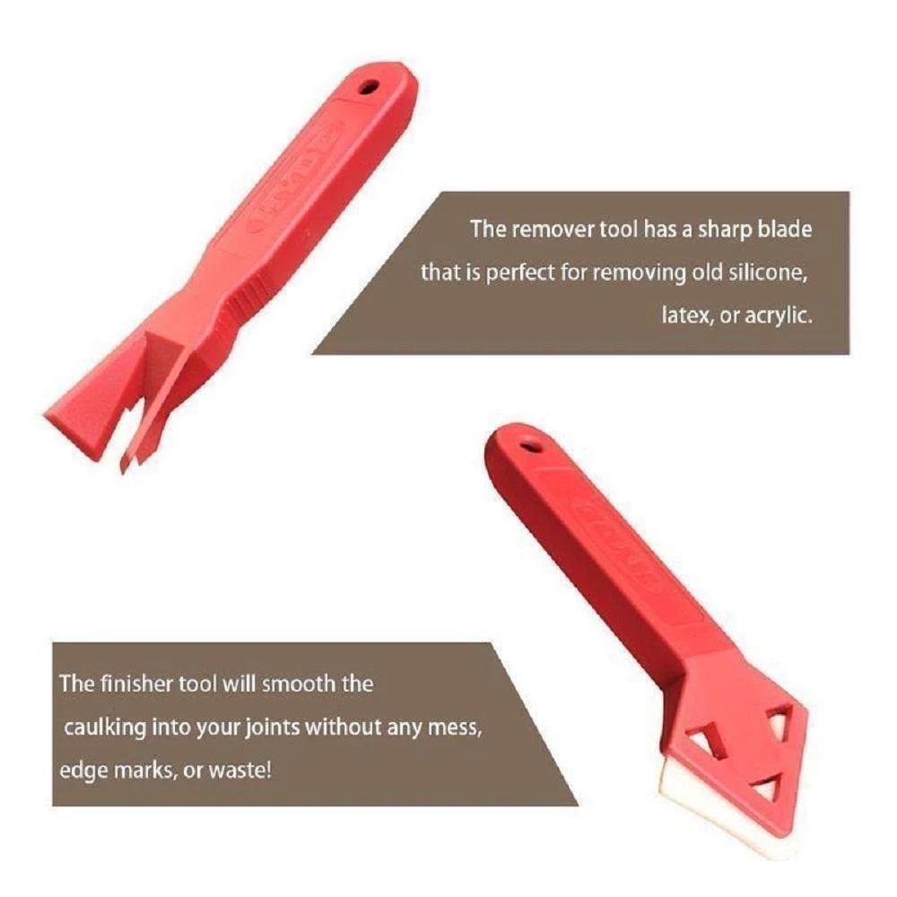 BowLift | 3-IN-1 SILICONE CAULKING TOOLS