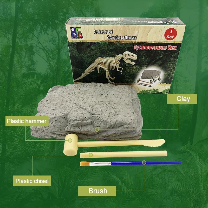 BowLift | DIY Archaeological Mining Dinosaur Fossil Toys