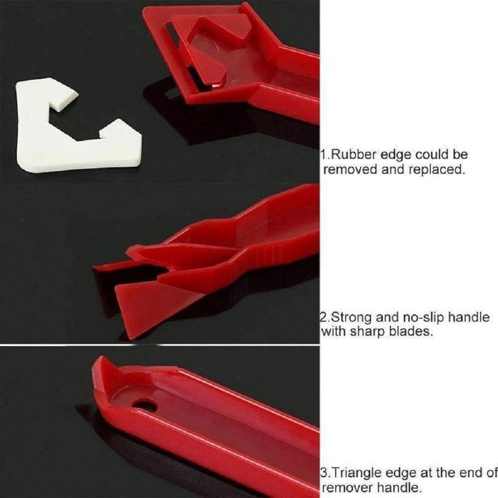 BowLift | 3-IN-1 SILICONE CAULKING TOOLS