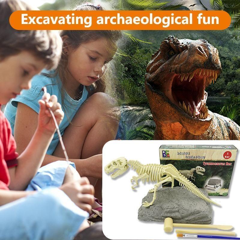 BowLift | DIY Archaeological Mining Dinosaur Fossil Toys