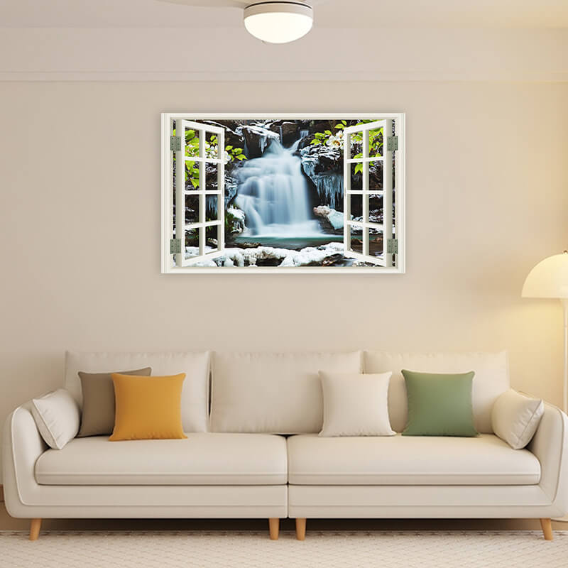 BowLift | 3D window with a view Decorative wall mural