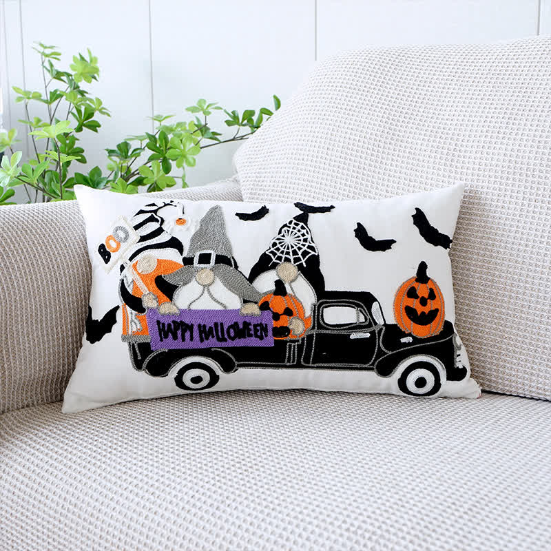 BowLift | Embroidered Halloween Decorative Pillowcase Autumn Cushion Cover 30x50cm