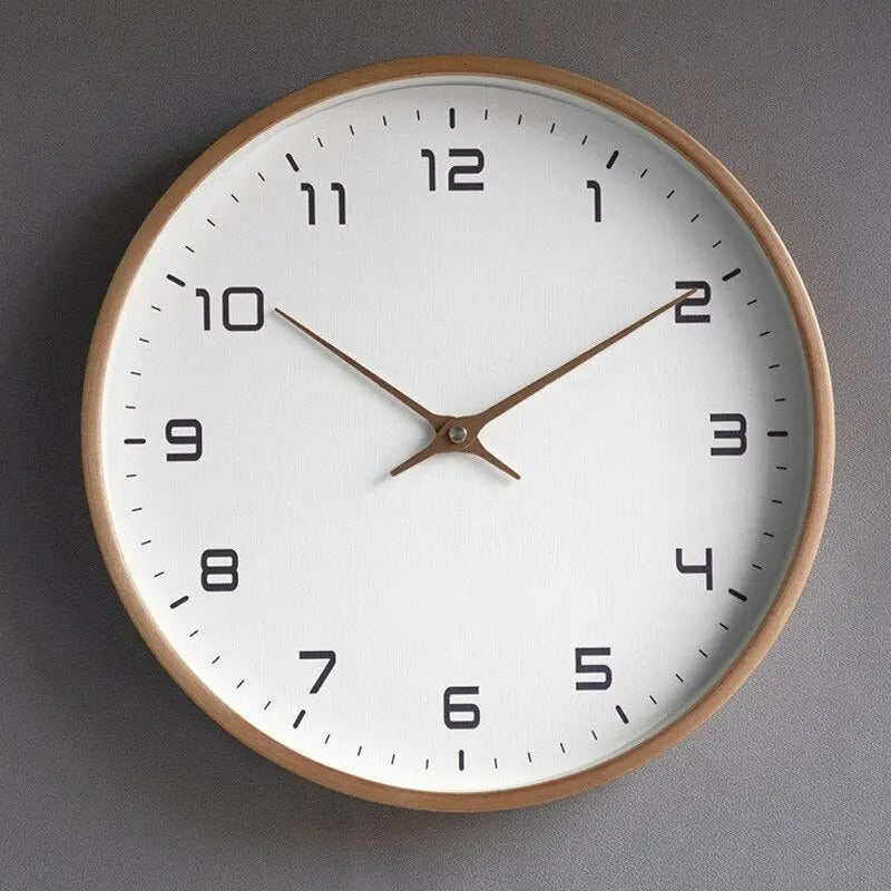 BowLift | Scandinavian Simplicity Wall Clock | Minimalistic Elegance for Every Room - DuraClock