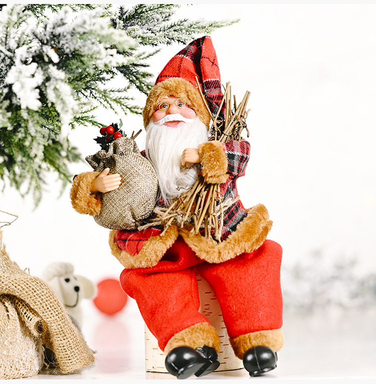 BowLift | Standing Santa Claus doll Christmas Decorations