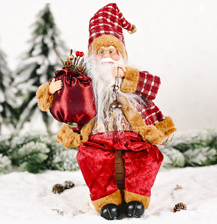 BowLift | Standing Santa Claus doll Christmas Decorations