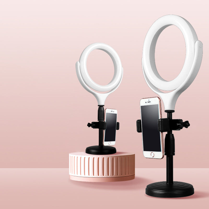 BowLift | White Rotatable Round Mirror Light Modernist LED Metallic Built-in Lighting with USB Port