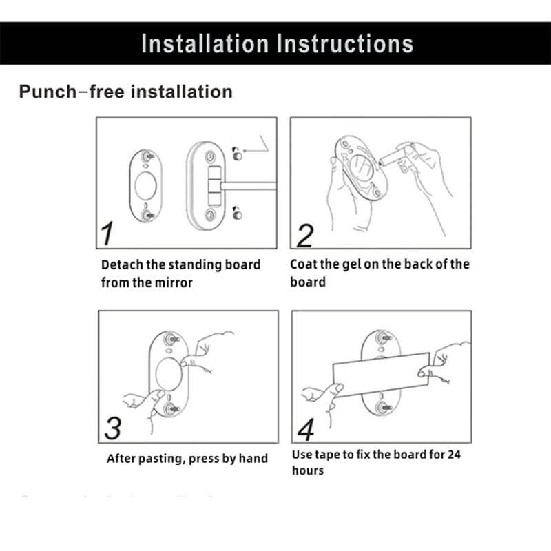 BowLift | LUXMIRROR – Deluxe Golden Makeup Mirror