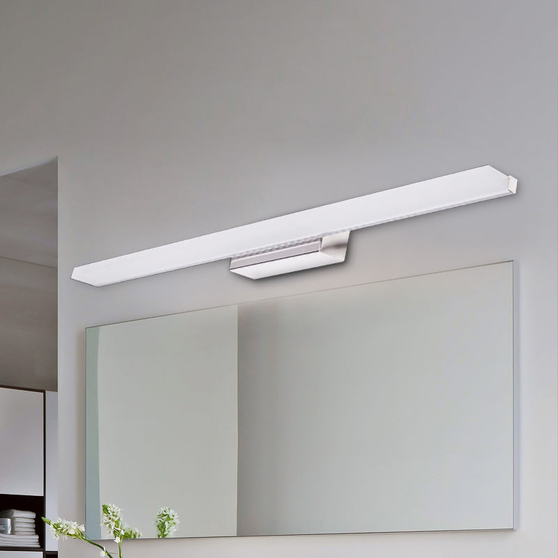 BowLift | Linear Metallic Vanity Lighting Modernity LED White Wall Lamp in Warm/White Light