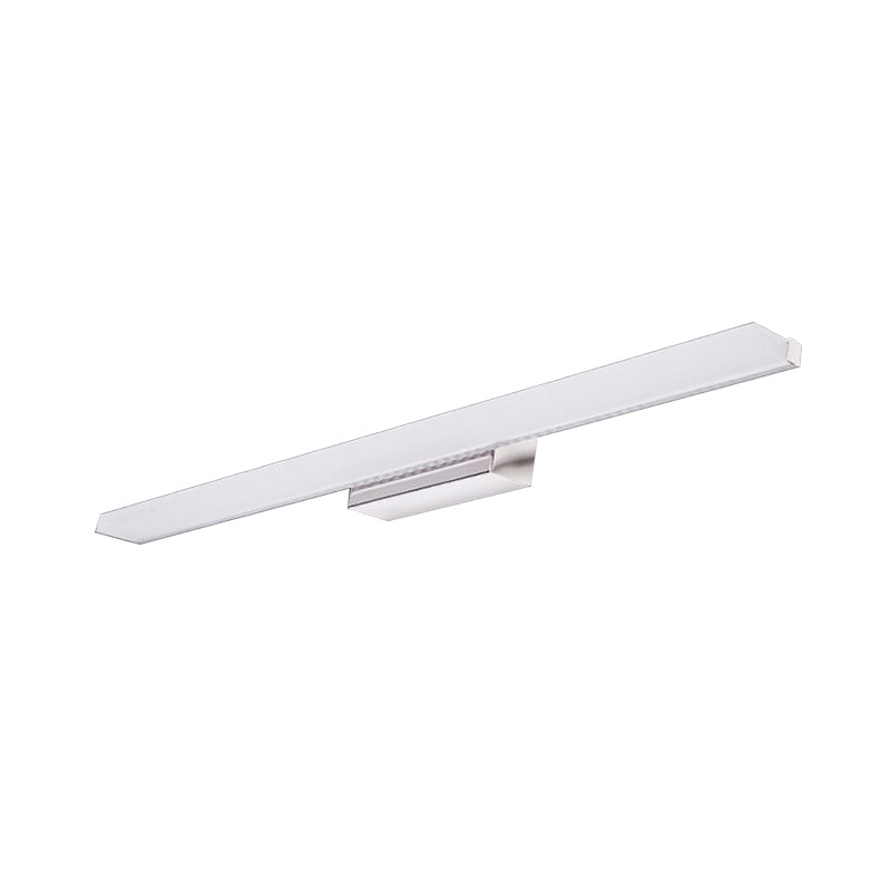 BowLift | Linear Metallic Vanity Lighting Modernity LED White Wall Lamp in Warm/White Light