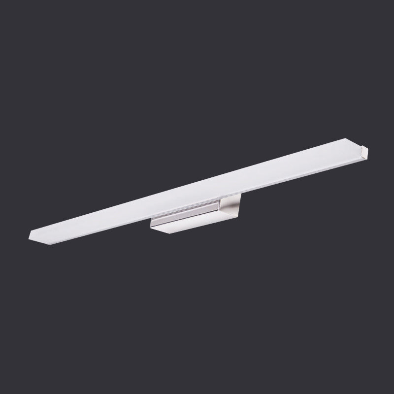 BowLift | Linear Metallic Vanity Lighting Modernity LED White Wall Lamp in Warm/White Light