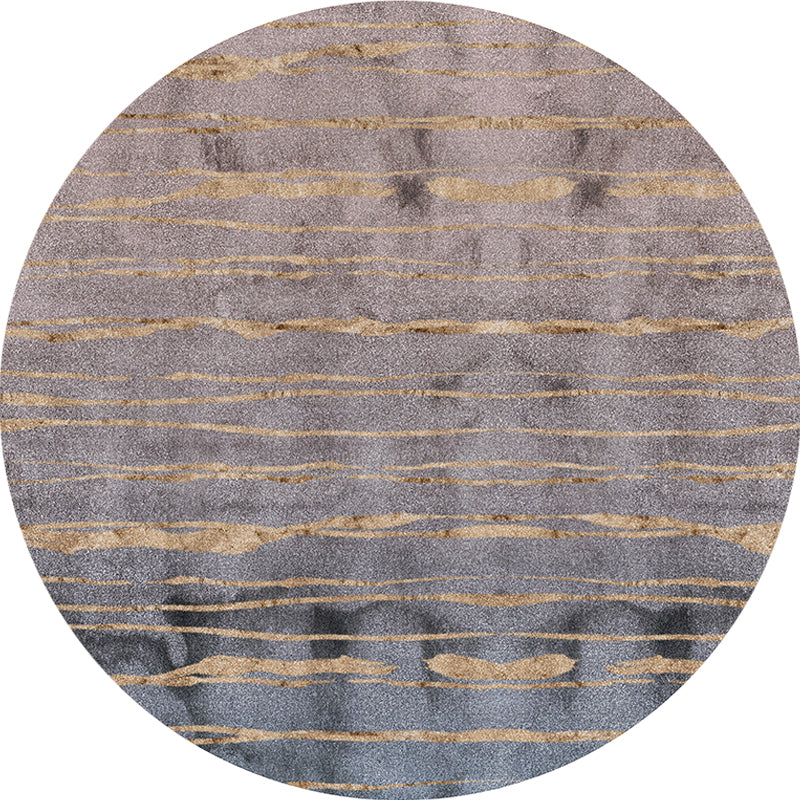 BowLift | Gray abstract rug polypropylene Shabby Chic rug washable non-slip backing rug for the living room