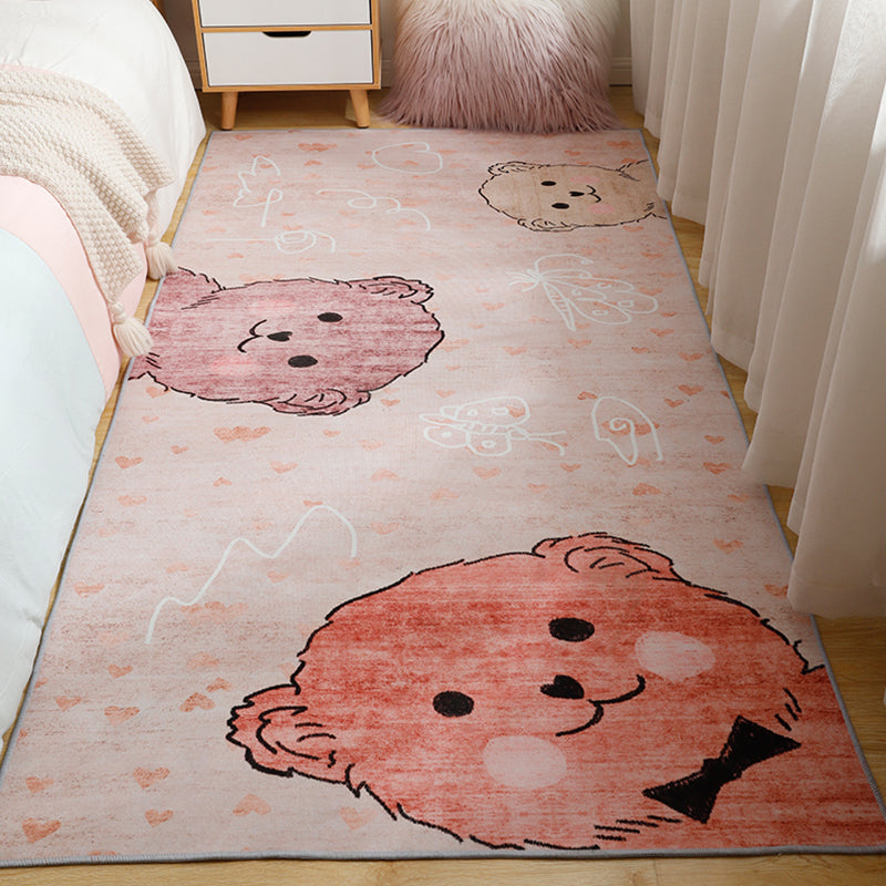 BowLift | Fun Cartoon Rug Soft Colors Fairy Tale Rug Machine Wash Non-Slip Rug for Children's Room