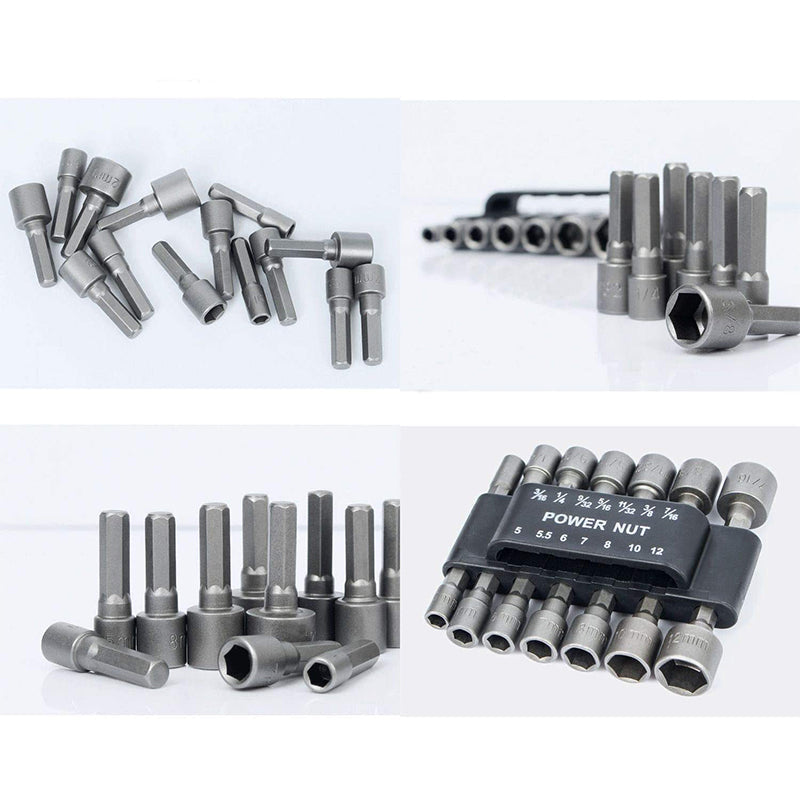 BowLift | 14 PCs Hexagonal Handle Power Nuts