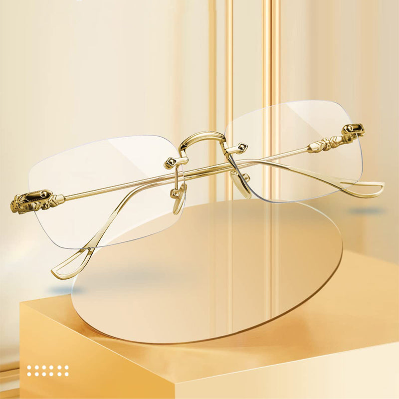 BowLift | Men's and women's rimless glasses with anti-blue light for presbyopia