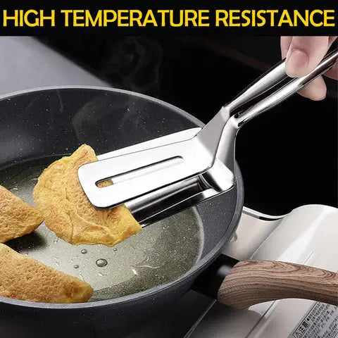 BowLift | 2-in-1 stainless steel kitchen tongs