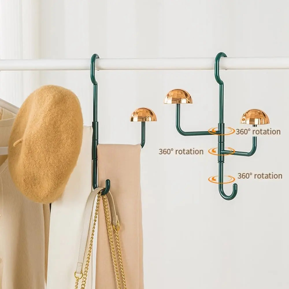 BowLift | 360° Redating Hanging Storage – Elegant Organizer for Clothing, Hats & Accessories