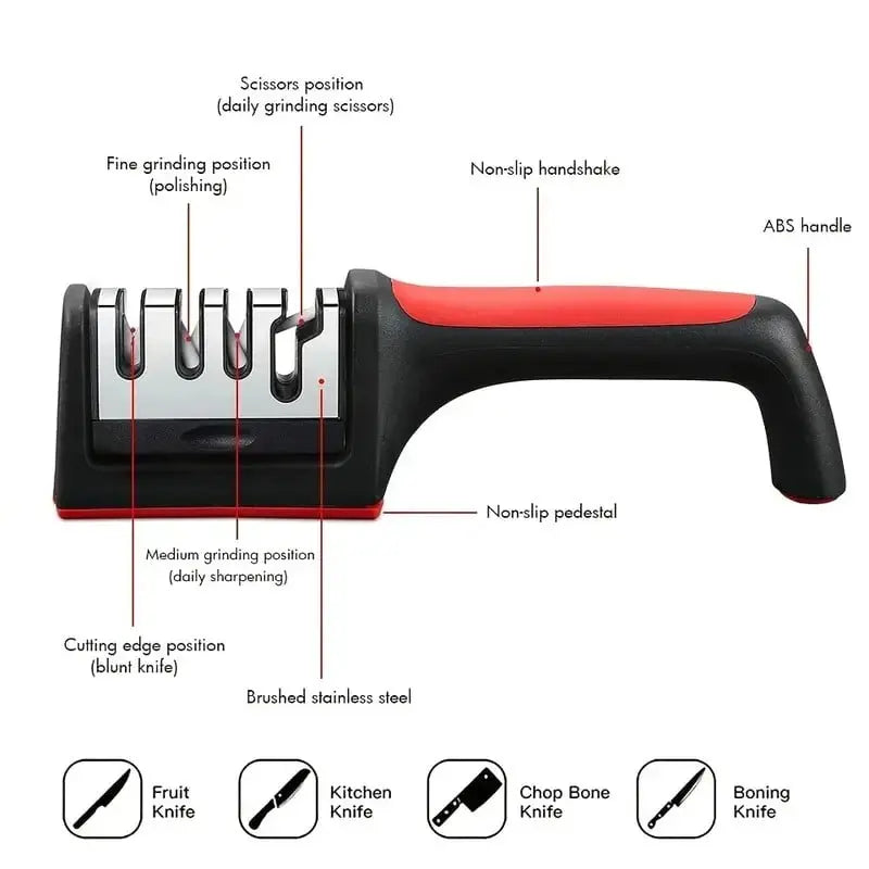 BowLift | 4-stage professional knife sharpener