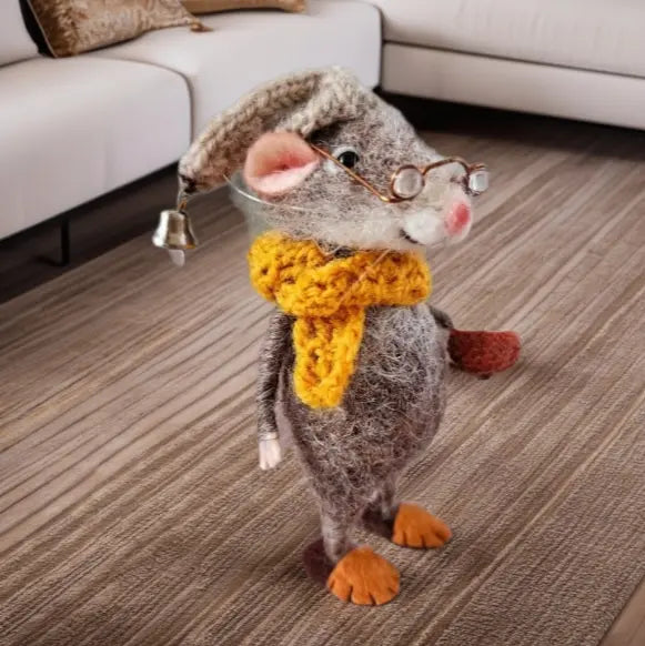 BowLift | Handmade Felt Mouse – A Touch of Magic for Your Home