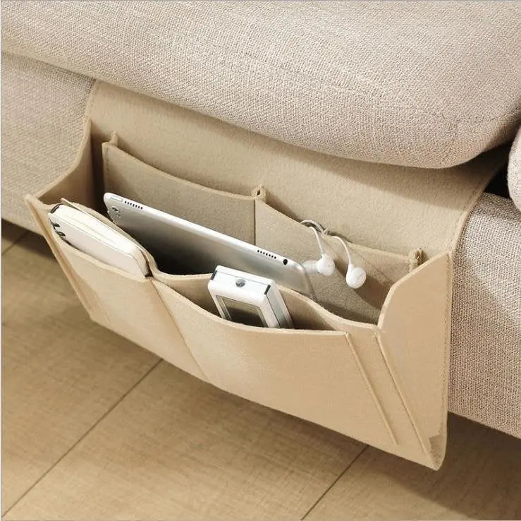 BowLift | Hanging Bed Organizer – Space-saving Storage with Large Pockets