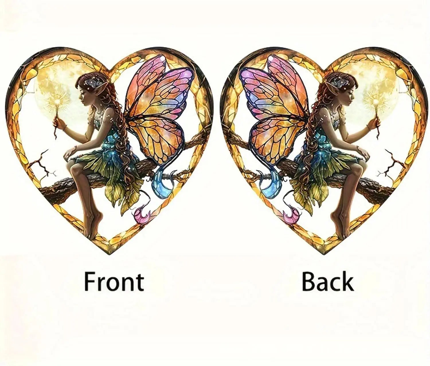 BowLift | Heart-shaped Elf Light Catcher – Enchanting Home Decoration