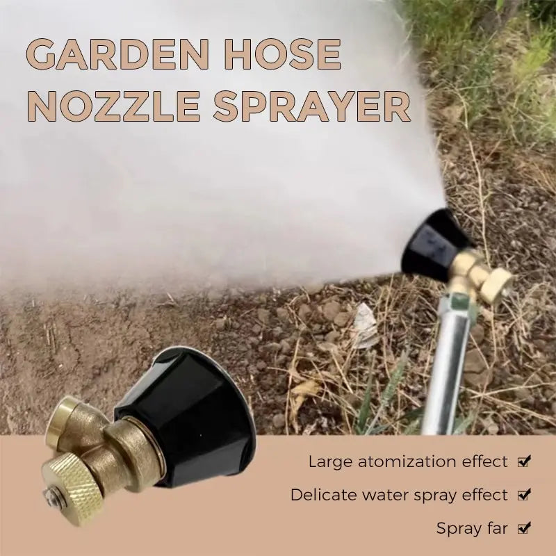 BowLift | High-pressure garden hose nozzle – Effective dirt removal!