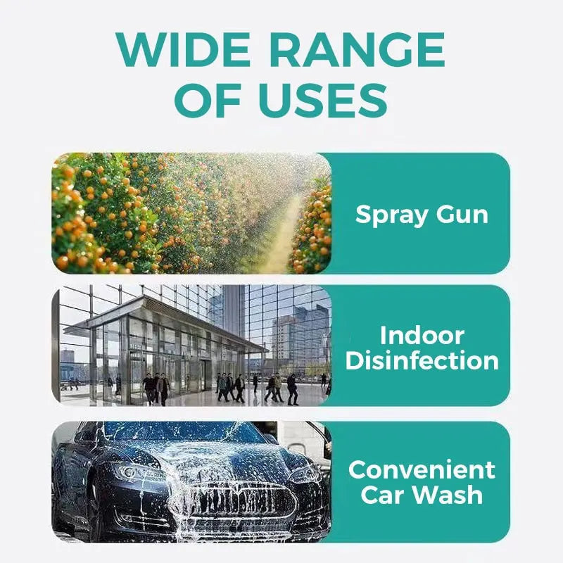 BowLift | High-pressure garden hose nozzle – Effective dirt removal!