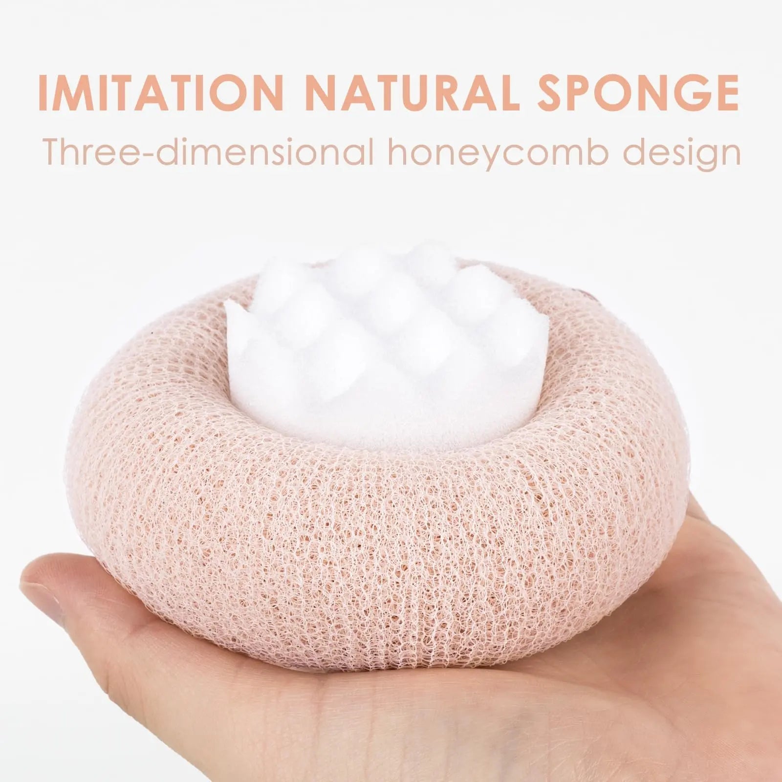 BowLift | Super soft sunflower peeling bath sponge