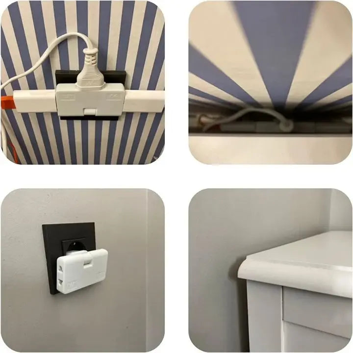 BowLift | 180° Redatable Multiple Socket – Compact & Space-Saving